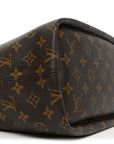 Monogram Calfskin Neo Neverfull Inside Out MM Black