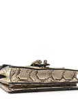 Snakeskin Web Medium Dionysus Shoulder Bag Natural