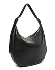 Supple Calfskin Cuir Triomphe Medium Heloise Shoulder Bag Black