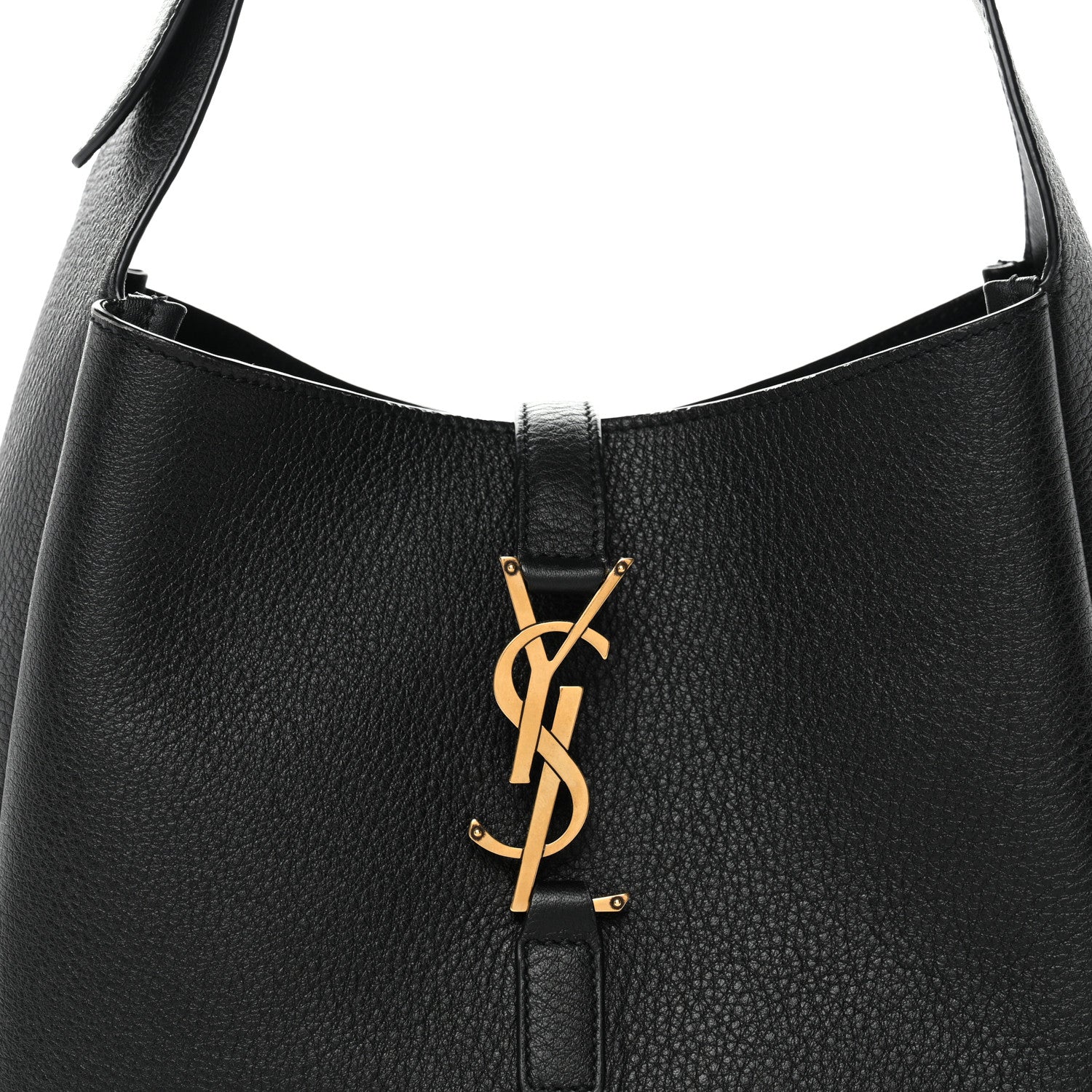Supple Calfskin Small Le 5 A 7 Soft Hobo Black