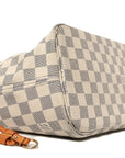 Damier Azur Neo Neverfull MM Rose Ballerine