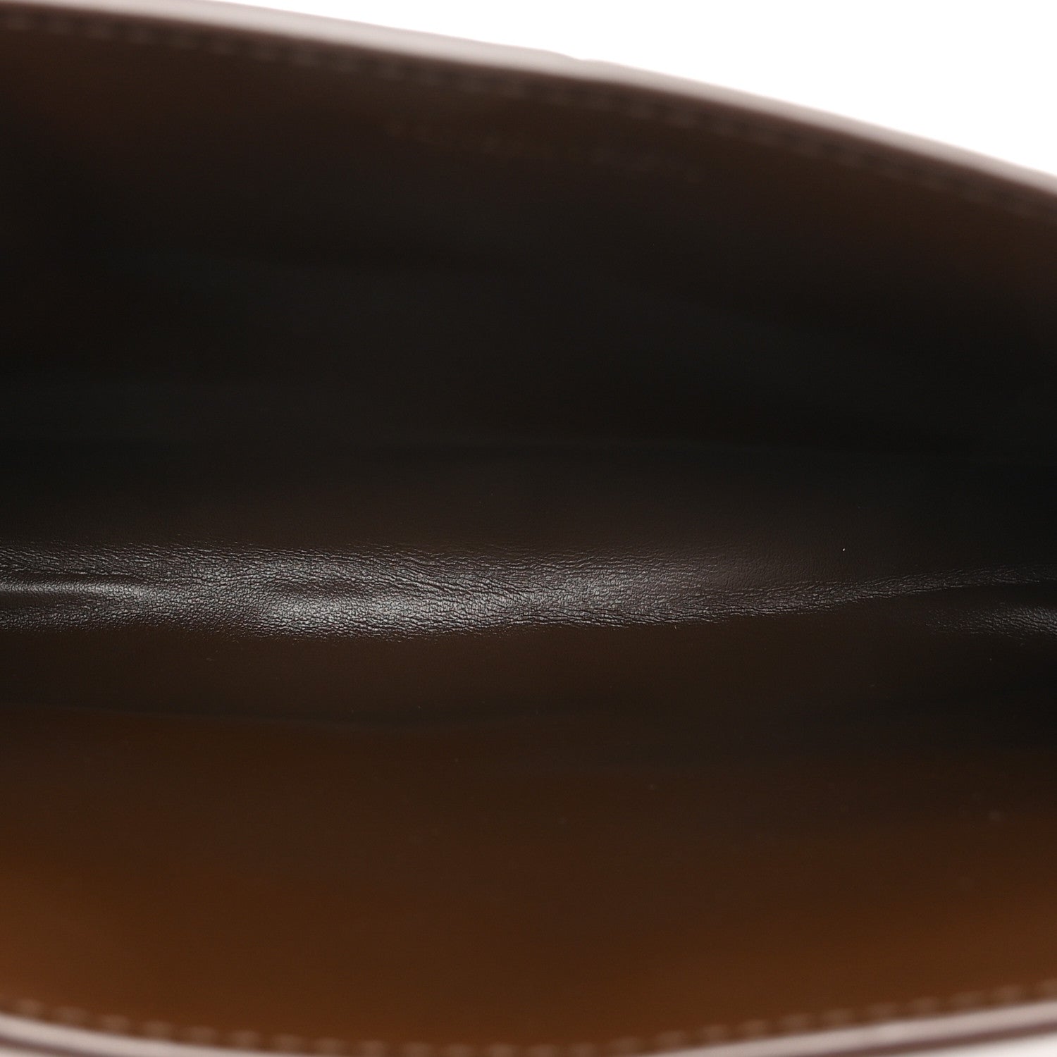 Lambskin Maxi Intrecciato Mini Cassette Crossbody Pouch Brown