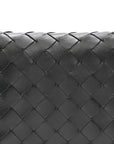 Calfskin Nappa Intrecciato Mini Wallace Black