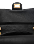 Aged Calfskin Quilted 2.55 Reissue 227 Flap Black