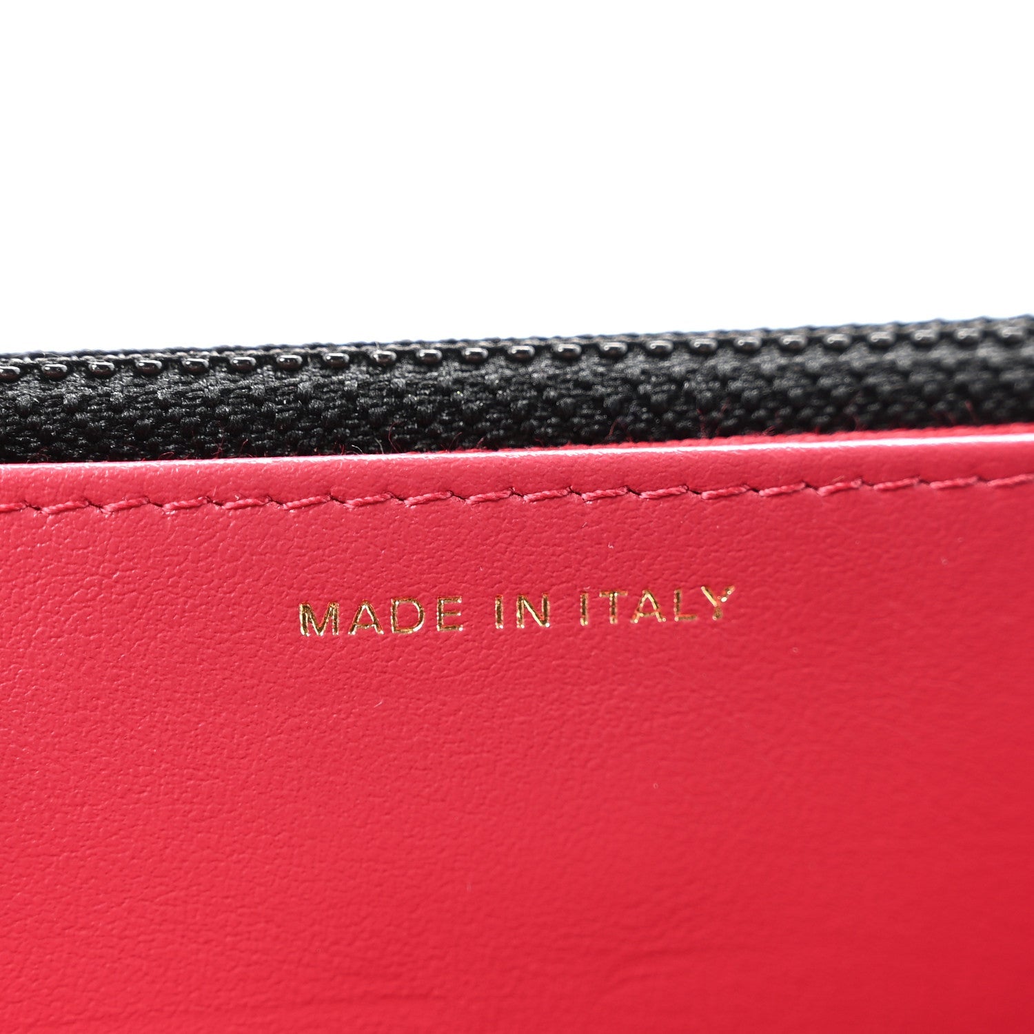 Lambskin Quilted CHNL 19 Wallet On Chain WOC Black