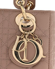 Lambskin Cannage Small My ABC D1OR Lady D1OR Blush