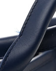 Calfskin Medium Deauville Navy
