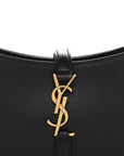 Smooth Calfskin Le 5 A 7 Mini Hobo Black