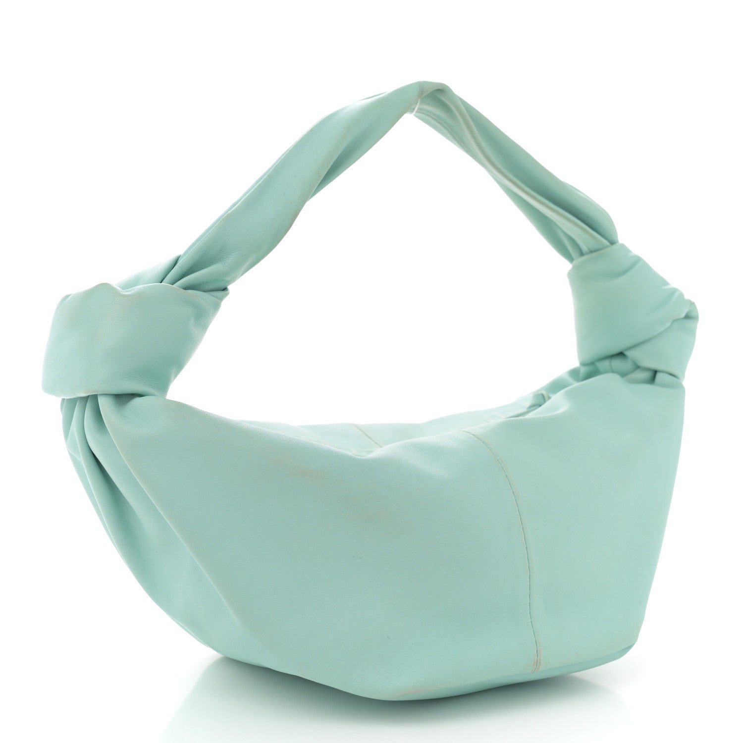 Calfskin Mini Double Knot Bag Spearmint
