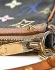 Monogram Multicolor Pochette Accessories Black