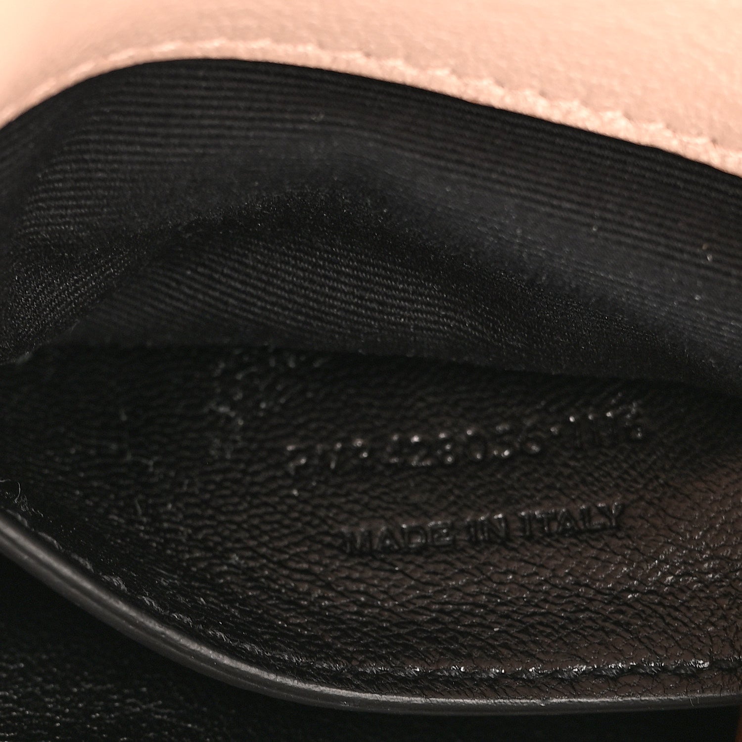 Sheepskin Matelasse Chevron Monogram Medium College Bag Rose Poudre