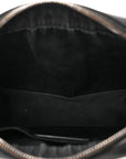 Calfskin Matelasse Monogram Lou Camera Bag Black