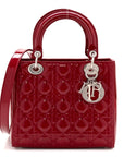 Patent Cannage Medium Lady D1OR Red