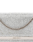Glitter Margot Clutch Silver