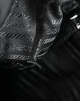 Re-Nylon Vela Saffiano Medium Backpack Black