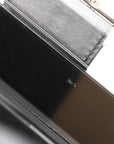 Plexiglass Vitello Mini Baguette Trunk Black Transparent