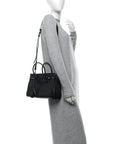 Grained Calfskin Baby Sac De Jour Souple Black