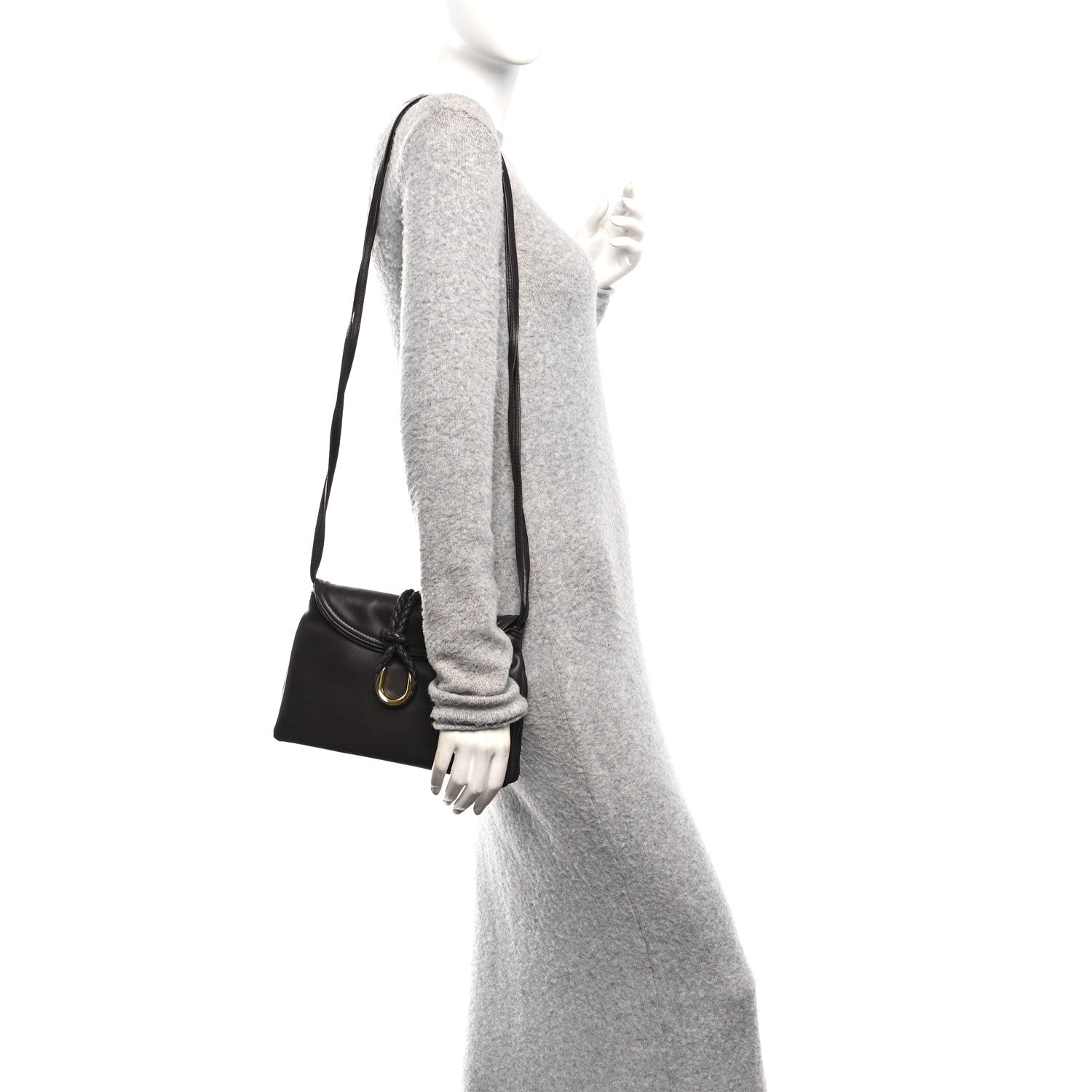 Smooth Calfskin Small Liberta Shoulder Bag Fondant