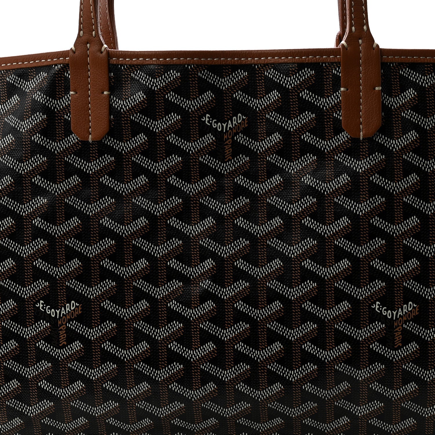Goyardine Saint Louis PM Black Gold