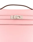 Swift Kelly Pochette Clutch Rose Sakura