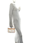 Monogram Multicolor Pochette Accessories White