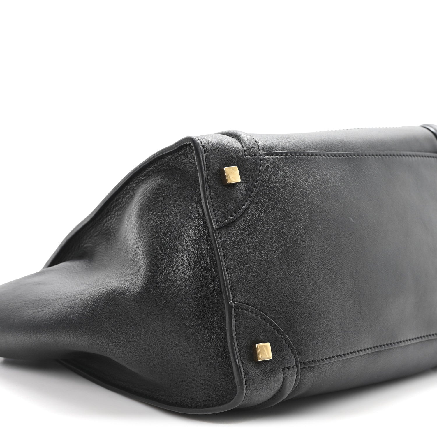 Smooth Calfskin Mini Luggage Black