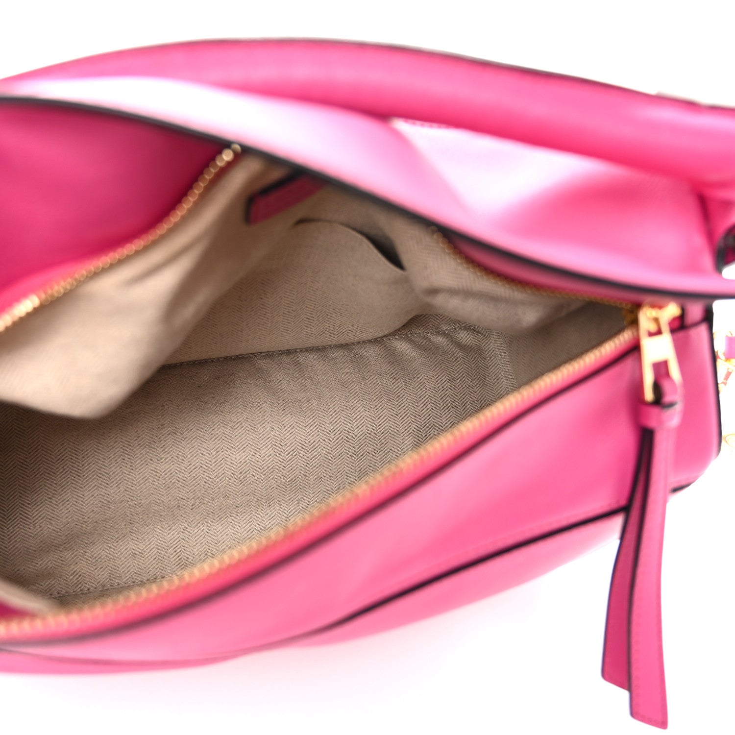 Calfskin Medium Puzzle Bag Fuchsia