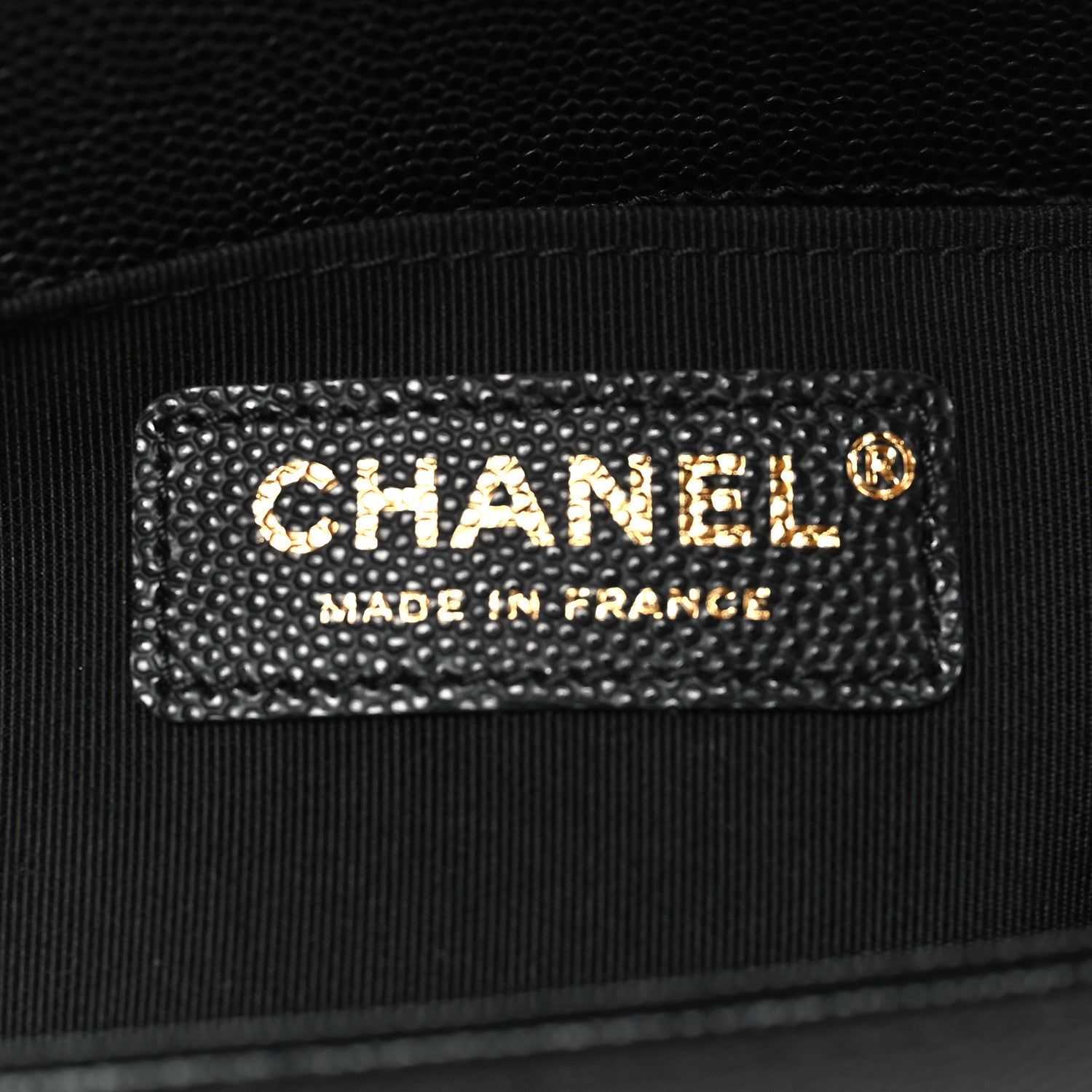 Caviar Quilted Small Boy Flap Black