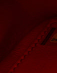 Caviar Quilted Small CC Filigree Flap Coral