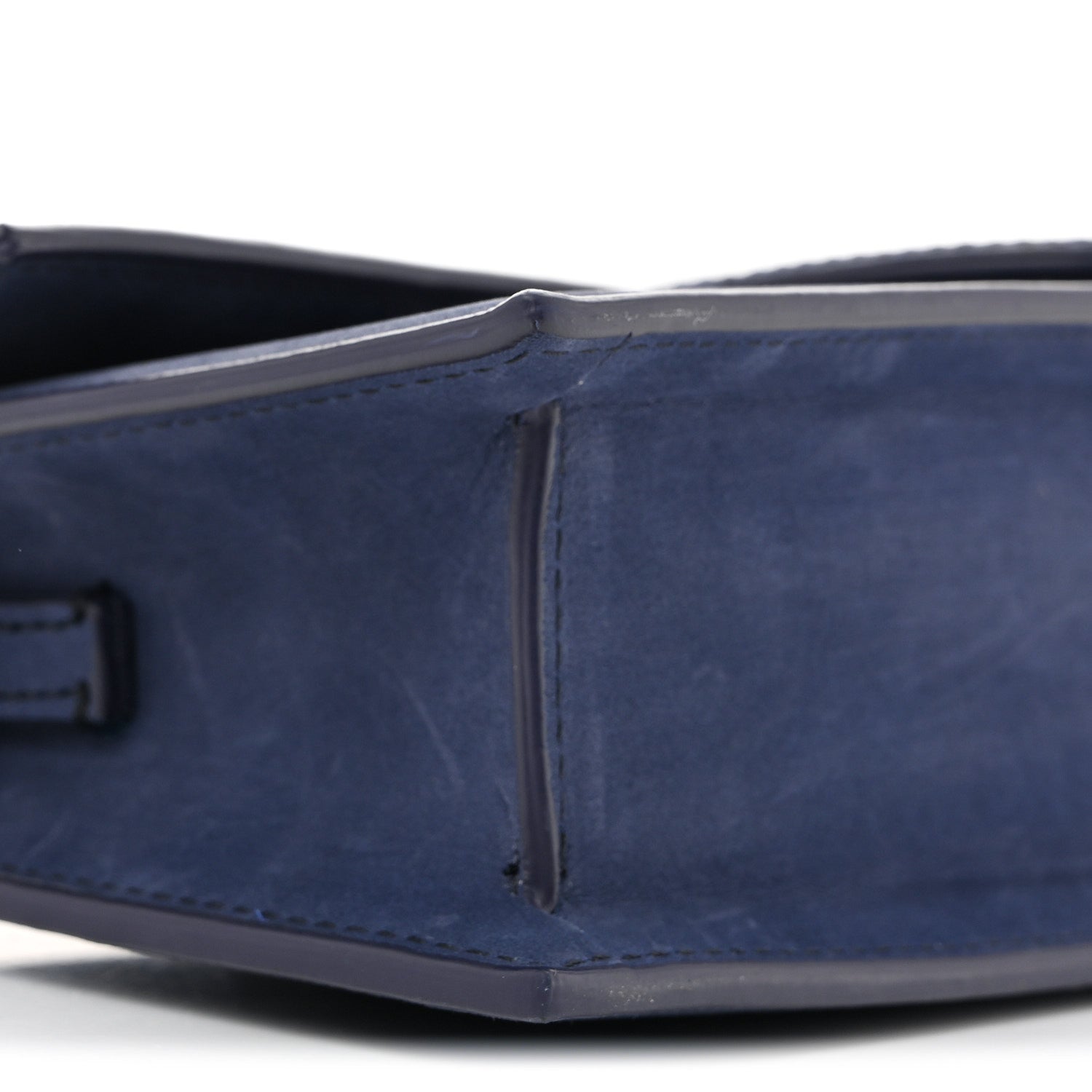 Suede Le Bambino Long Dark Navy