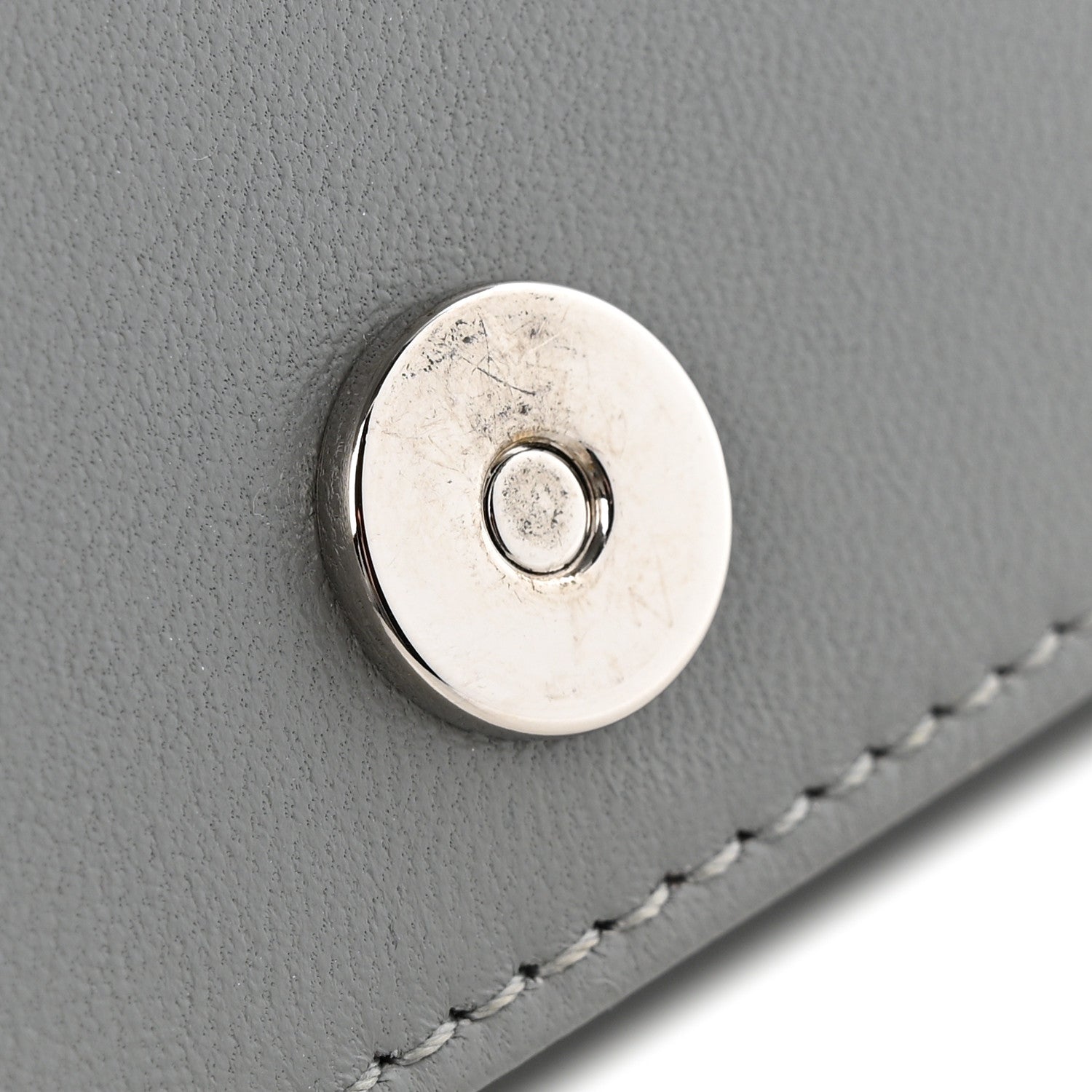 Lambskin Cannage Lady D1OR Convertible Clutch Grey