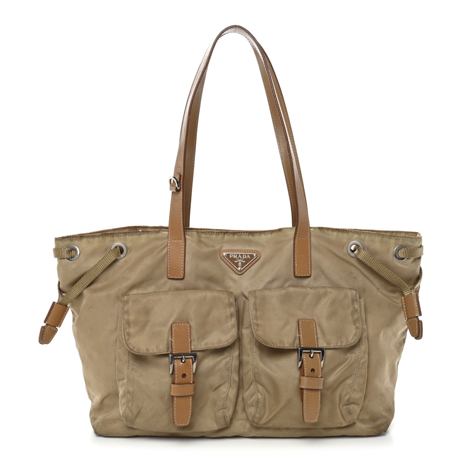 Nylon Vela Shopping Tote Sesamo