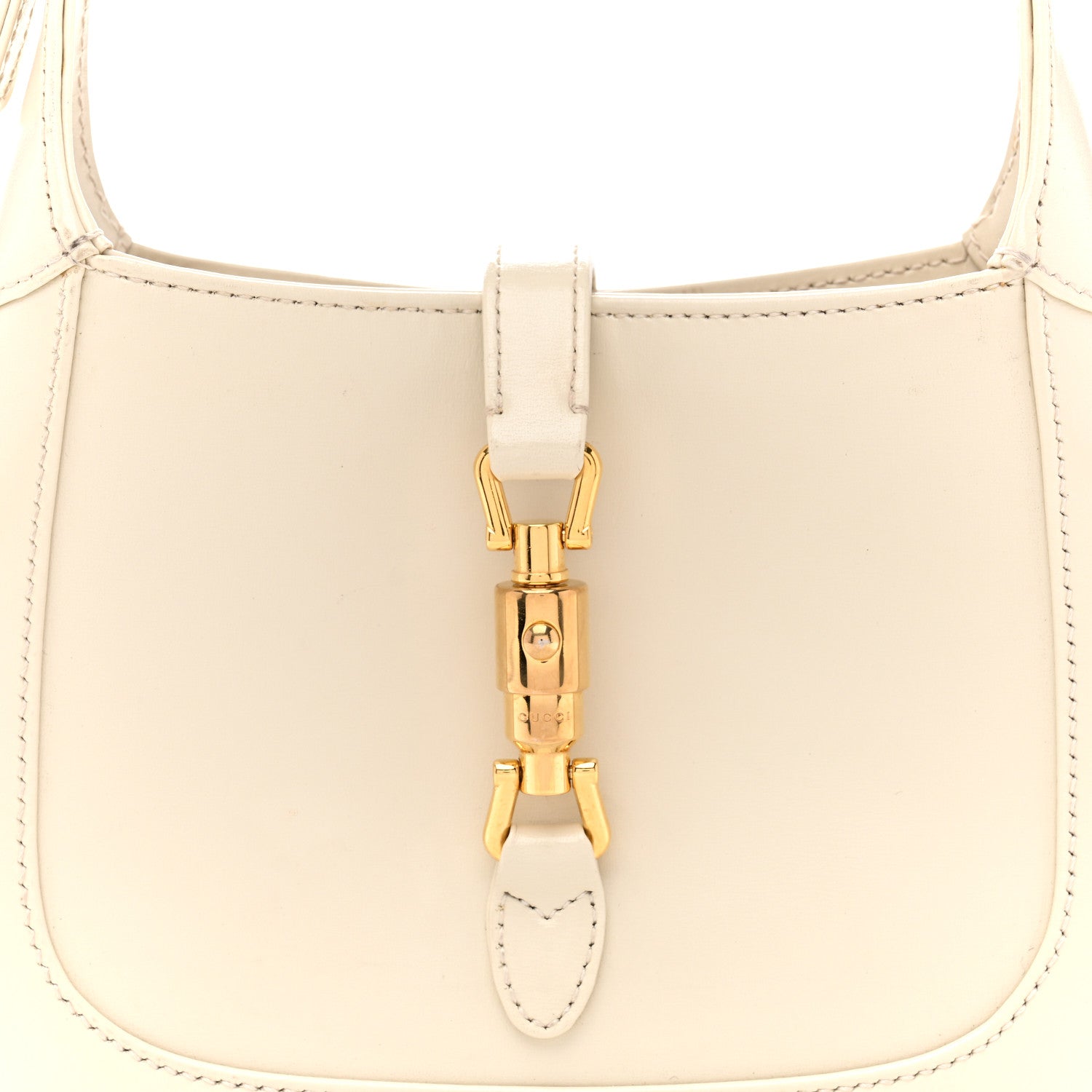 Boarded Dyana Lux Calfskin Mini Jackie 1961 Hobo Mystic White