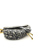 Oblique Saddle Bag Blue
