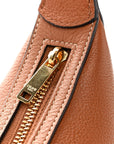 Supple Calfskin Small Triomphe Heloise Shoulder Bag Tan