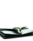 Pebbled Calfskin Small Dionysus Shoulder Bag Emerald