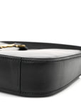 Smooth Calfskin Le 5 A 7 Mini Hobo Black