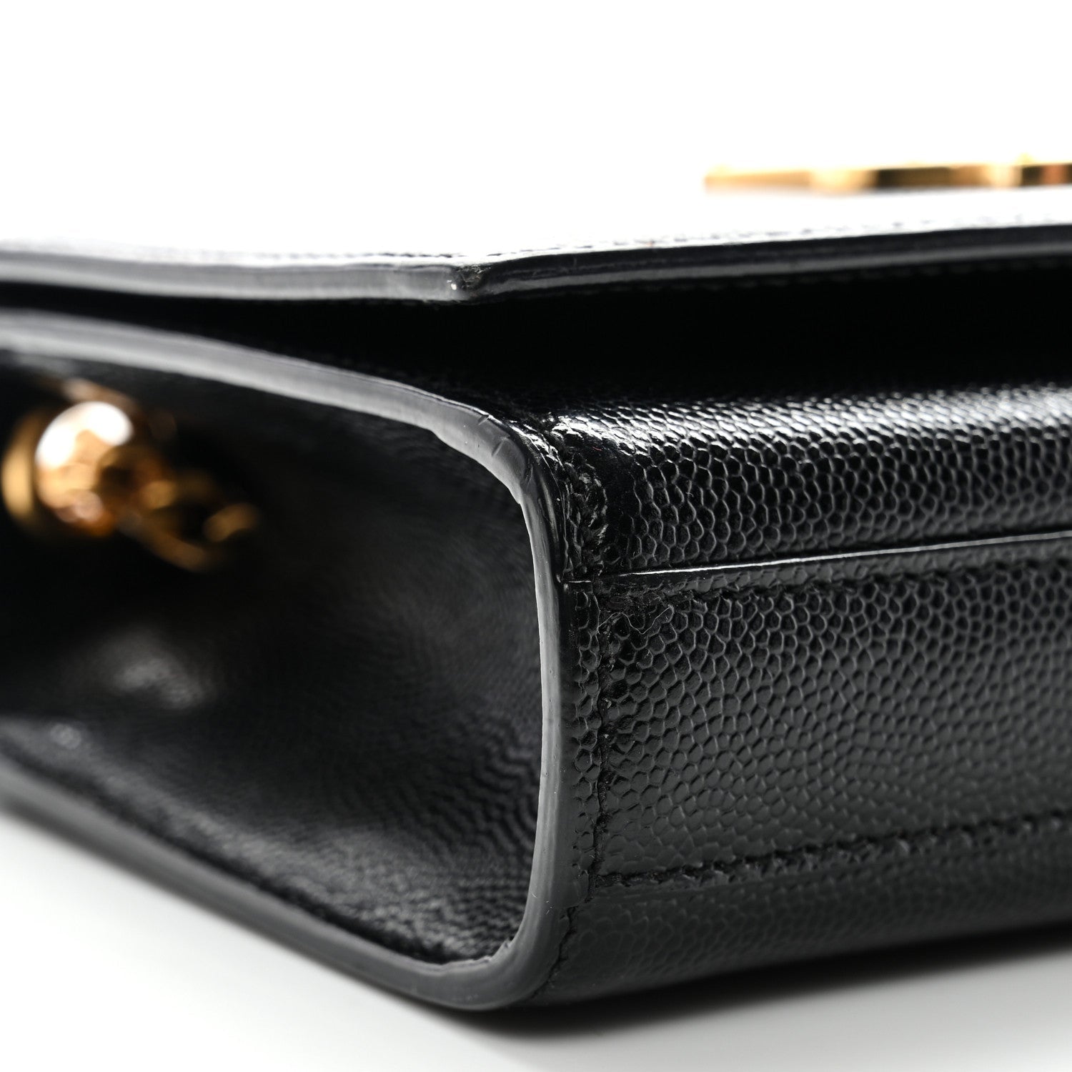 Grain De Poudre Small Monogram Kate Satchel Black
