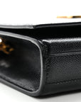 Grain De Poudre Small Monogram Kate Satchel Black