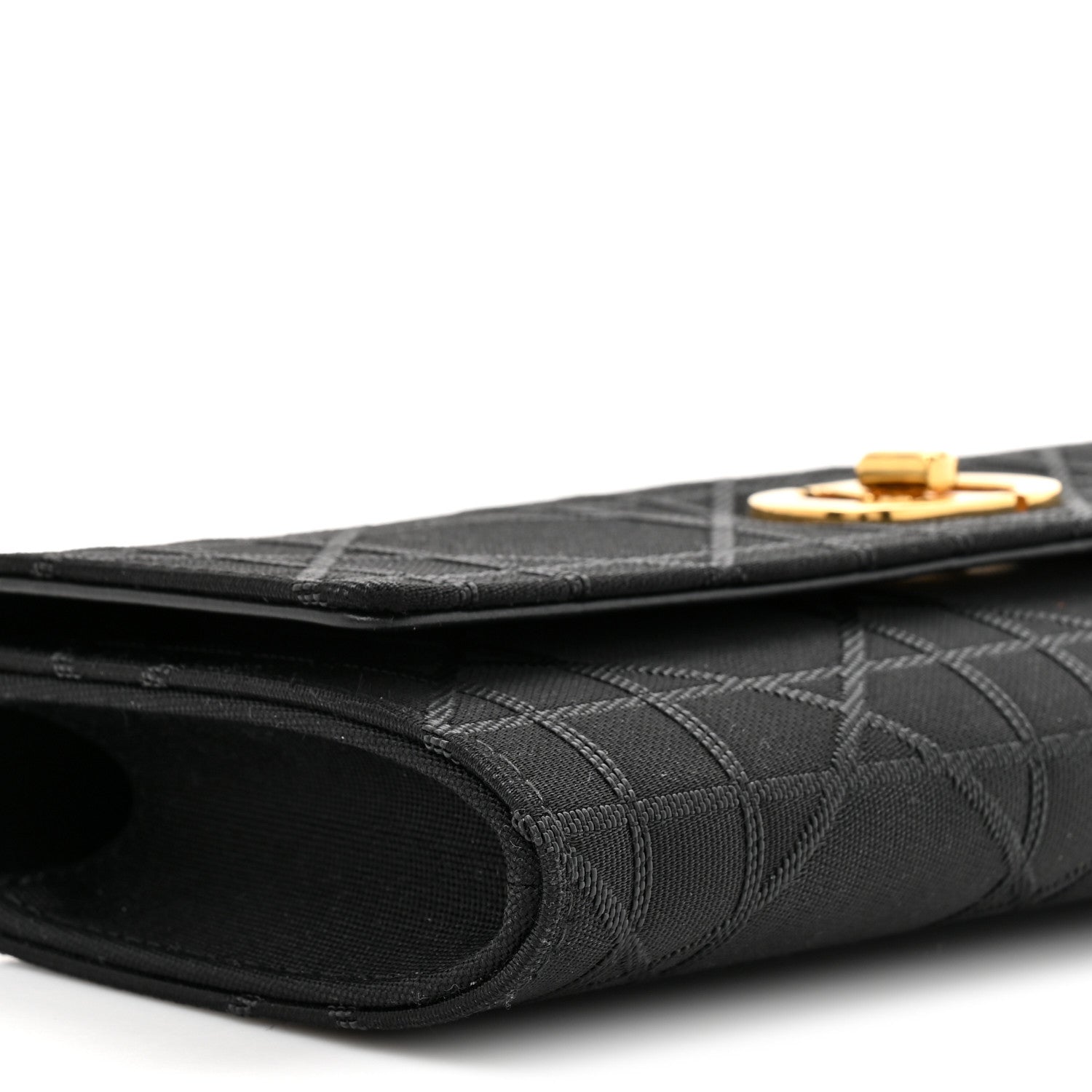 Technical Fabric Macrocannage Miss Caro Top Handle Pouch Black