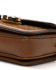 Suede MicroGCCIssima Go Small Shoulder Bag Brown