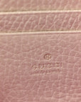 Dollar Calfskin Mini Dionysus Chain Wallet Mystic White