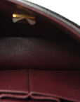 Caviar Quilted Small Double Flap Black