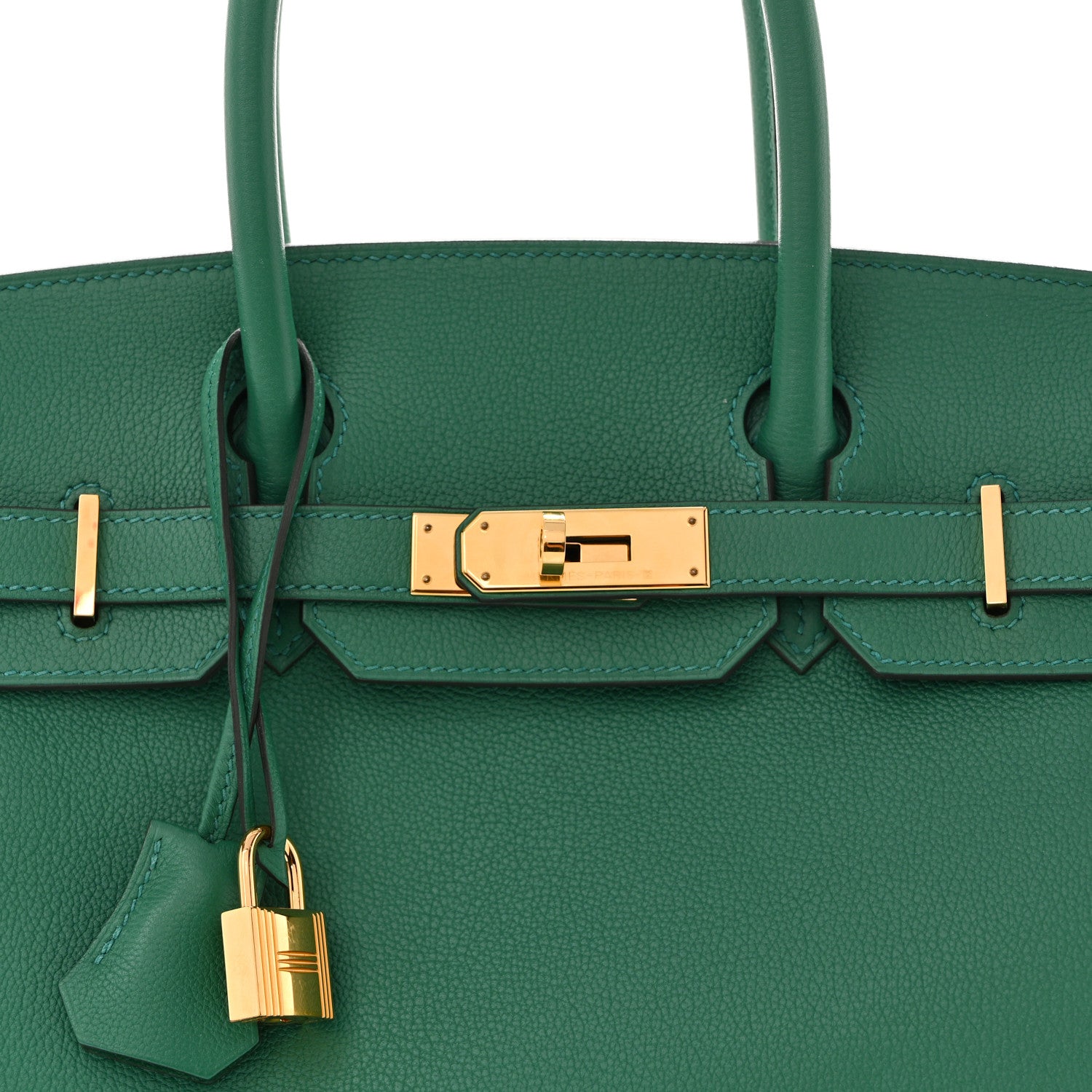 Taurillon Novillo Birkin 30 Vert Vertigo