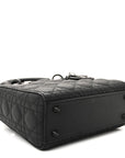 Ultra Matte Calfskin Cannage Small My ABCD1OR Lady D1OR Black