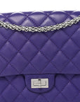 Lambskin Quilted 2.55 Reissue 226 Flap Purple