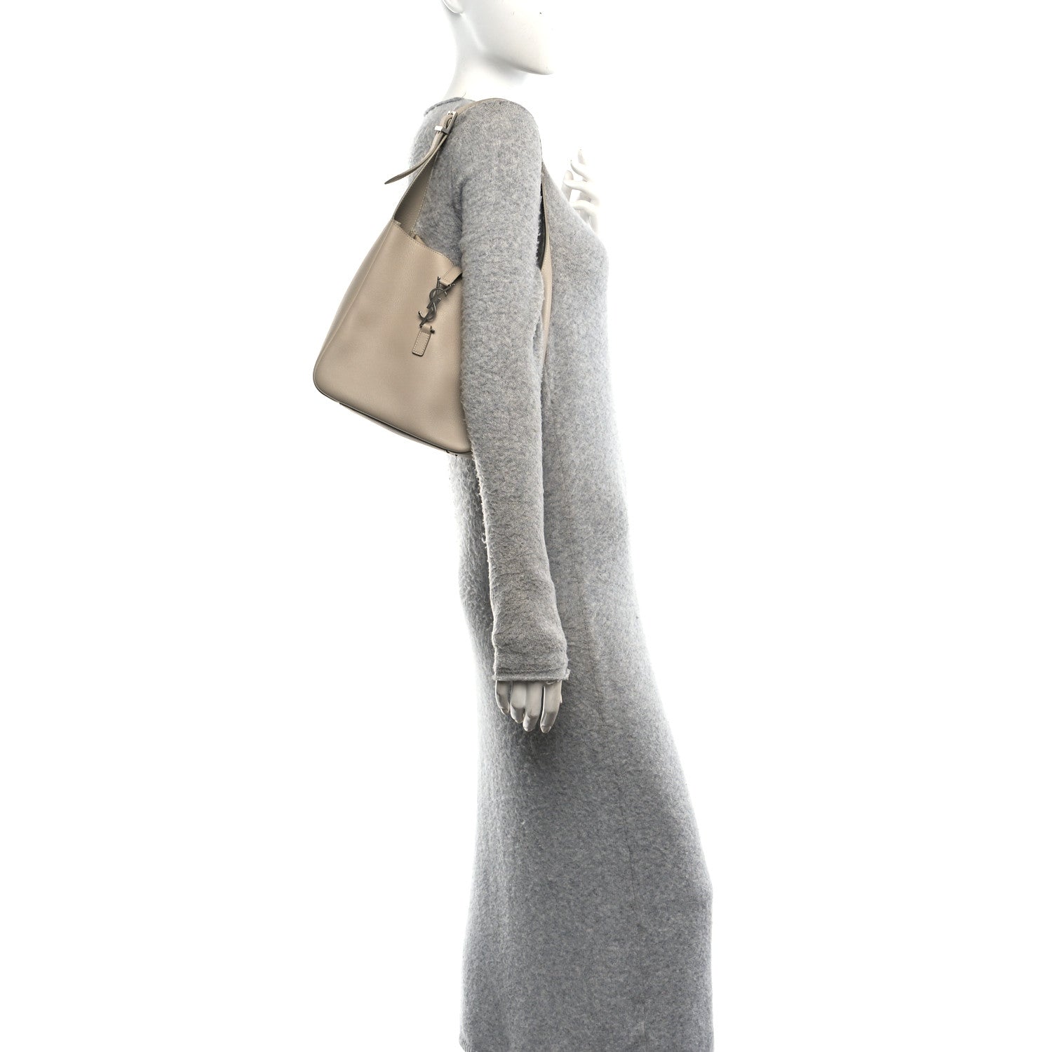 Smooth Calfskin Small Le 5 A 7 Soft Hobo Sea Salt