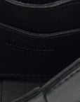 Lambskin Maxi Intrecciato Extra Mini Cassette Crossbody Bag Black