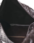 Calfskin Intrecciato Large Hop Fondant