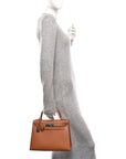 Madame Calfskin Kelly Sellier 28 Gold